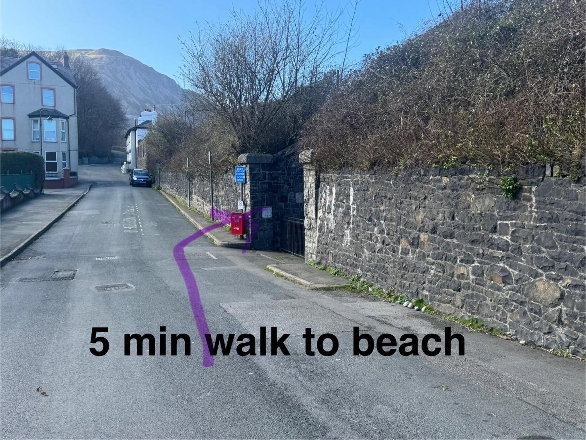 Lovely New 2 Bedroom Condo With Stunning Seaviews Penmaen-mawr Exterior foto